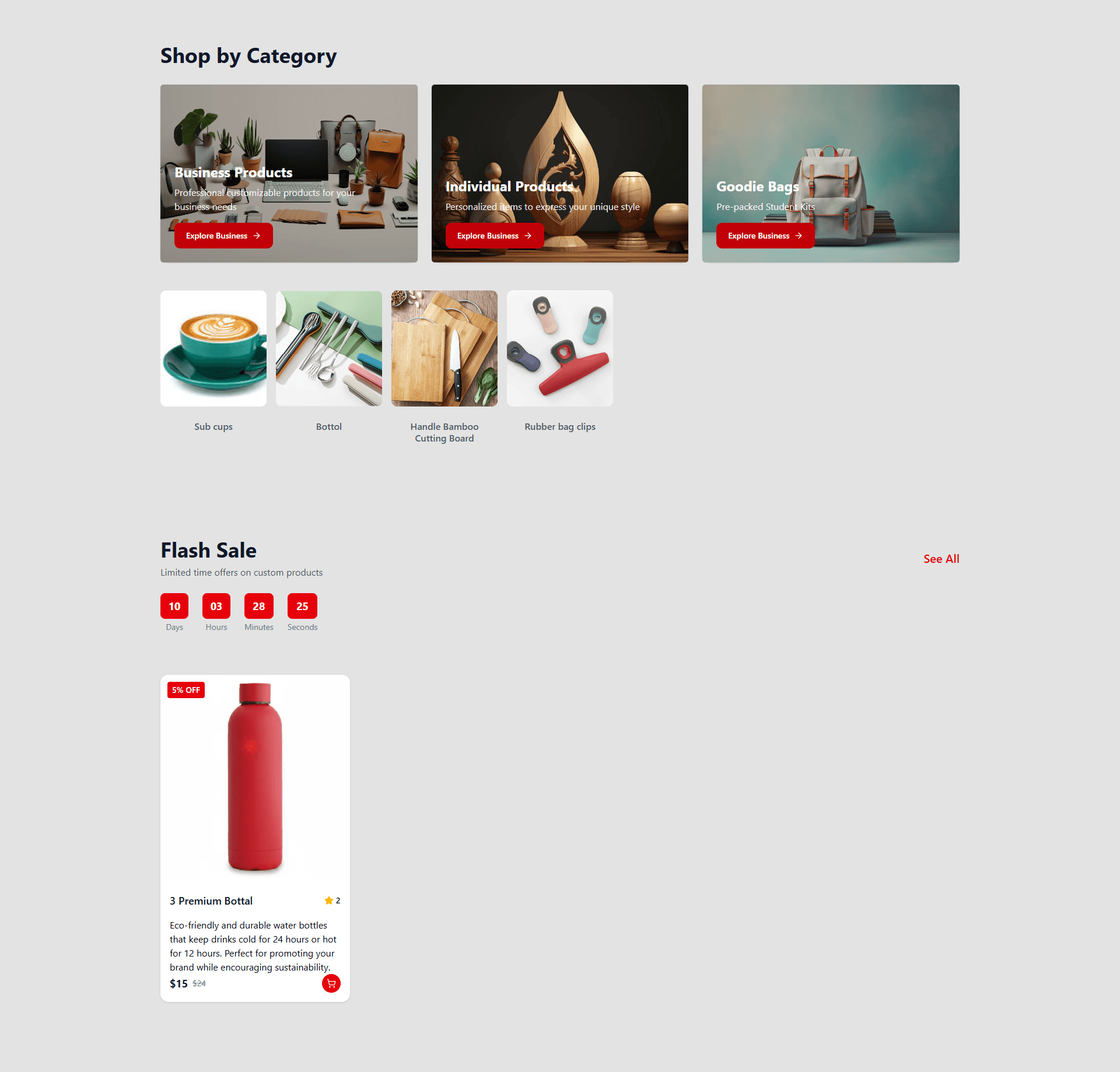 TrendMart E-Commerce Platform project screenshot 2