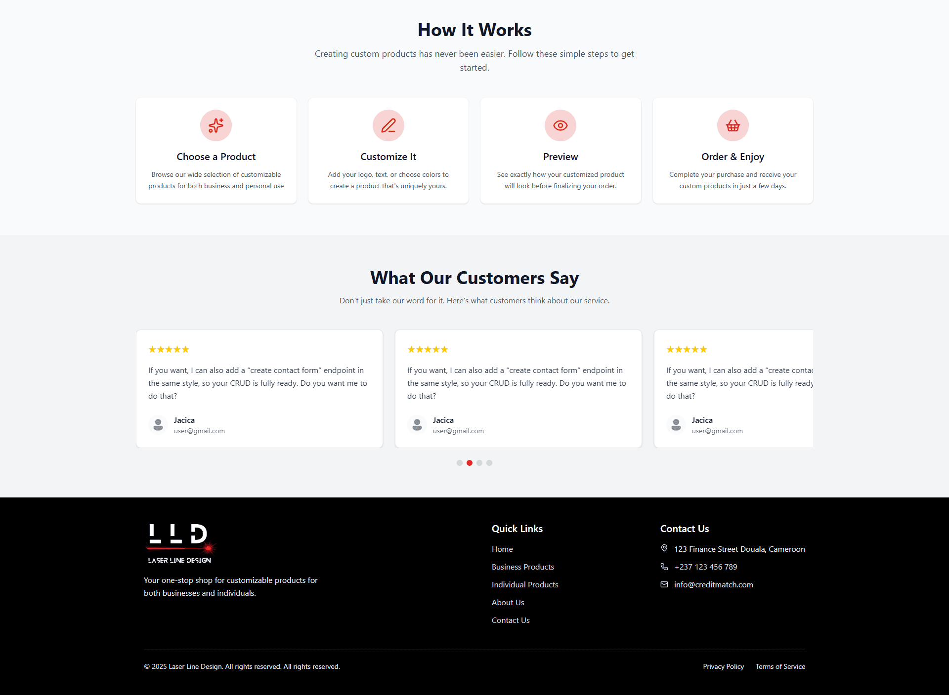 TrendMart E-Commerce Platform project screenshot 4